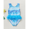 Mermaid Scale Tutu Swimsuit