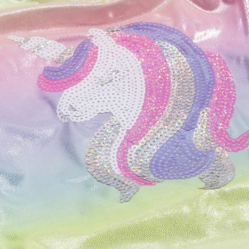 Ombre Unicorn Ruffle Swimsuit