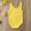 Little Pineapple Print Sleeveless Swimsuit