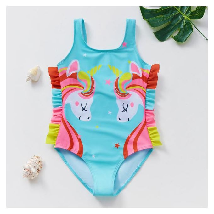 Rainbow Unicorn Frill Swimsuit