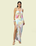 Pink Sarong With Top (2pc Set)