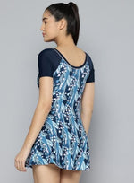 Plus Size A-line Printed S/S Skirtini