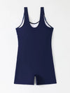 Scoop Neck Boyleg Swimsuit