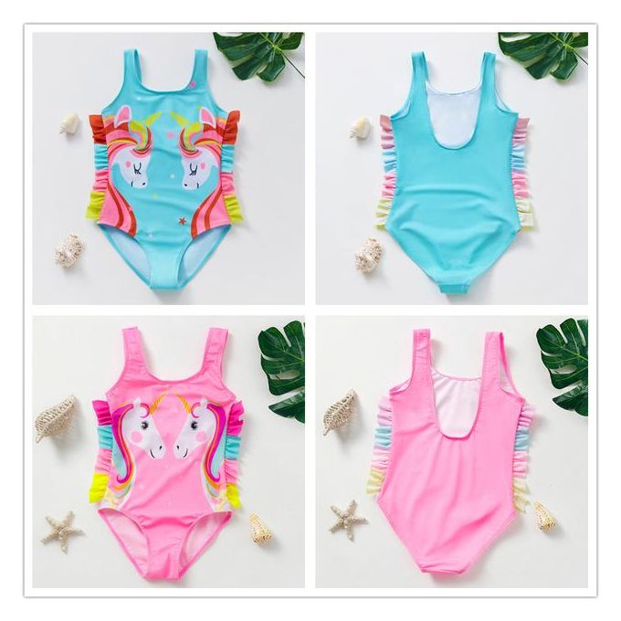 Rainbow Unicorn Frill Swimsuit