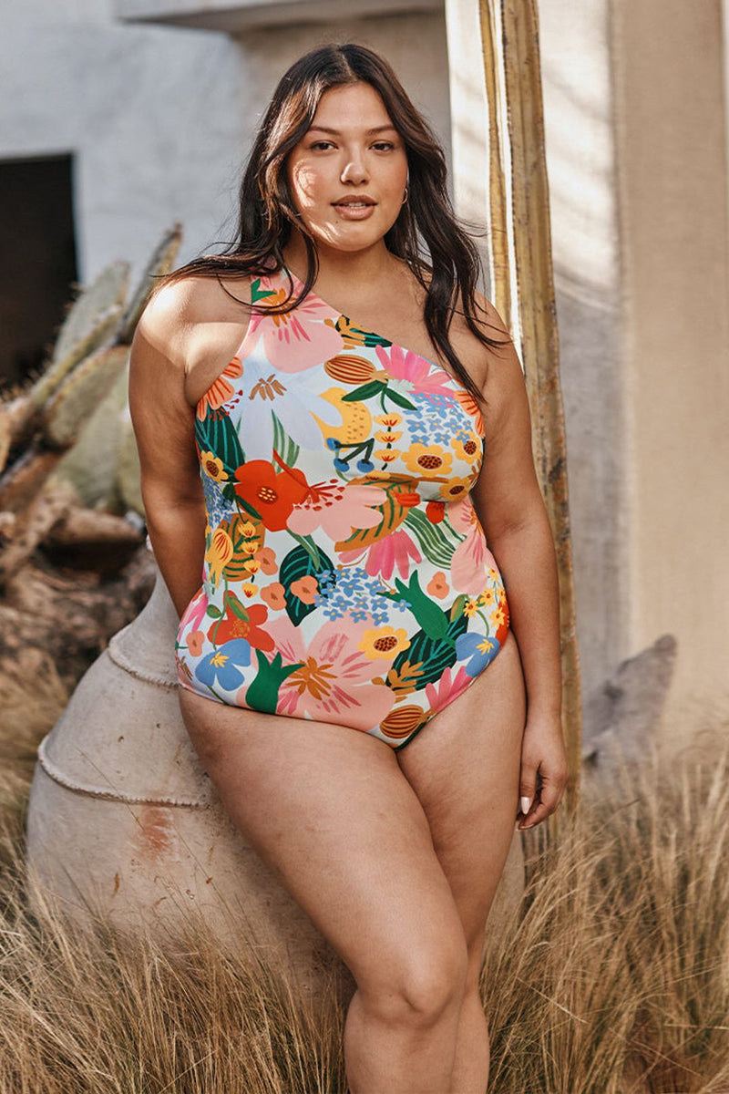 plus size One piece swimwear for ladies online - buy swimwear in india - beach company beachwear shop