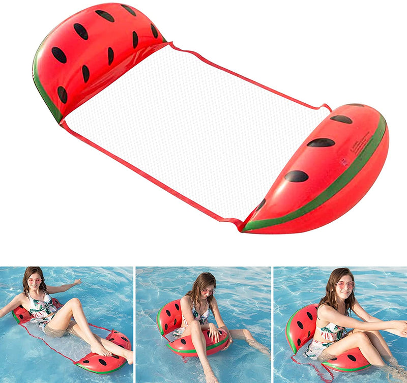 Watermelon Inflatable Hammock Float 55"