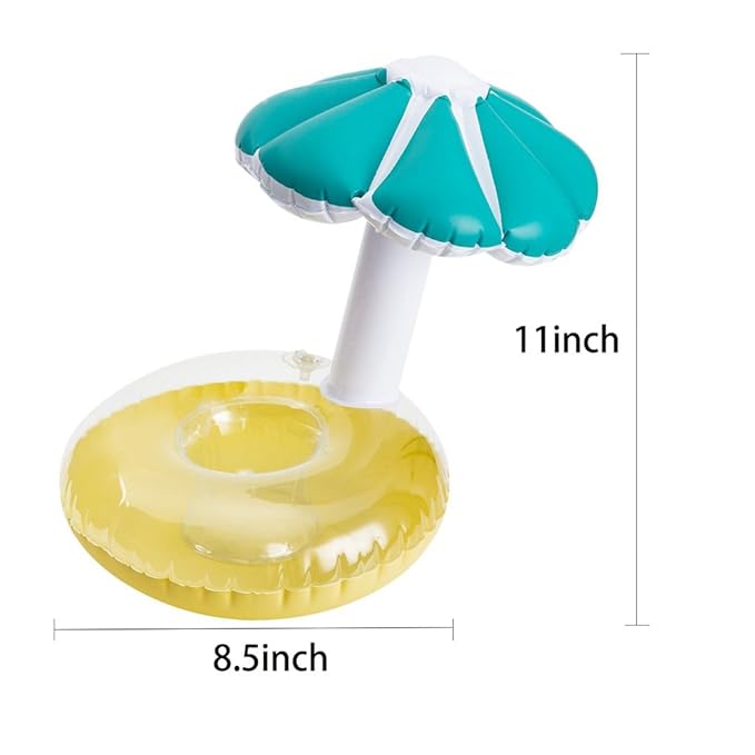 Inflatable Umbrella Mushroom Drink Holder (Pack of 2)