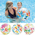 Lively Print Inflatable Balls (Pack of 3)