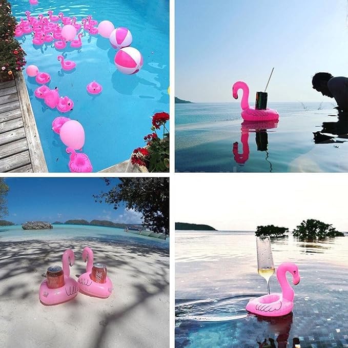 Flamingo Inflatable Drink Holder (pack of 2)