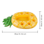 Pineapple Inflatable Floating Serving Tray