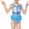 Mermaid Scale Tutu Swimsuit