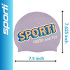 Sugar Rush Silicone Swim Cap