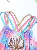 Shell Sequin Mermaid Bikini Set