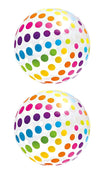 Colorful Polka 42" Jumbo Beach Ball (Pack of 2)