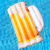 Beer Cheer Inflatable Pool Float Lounger 72"