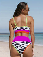 Wild Zebra Bikini Set