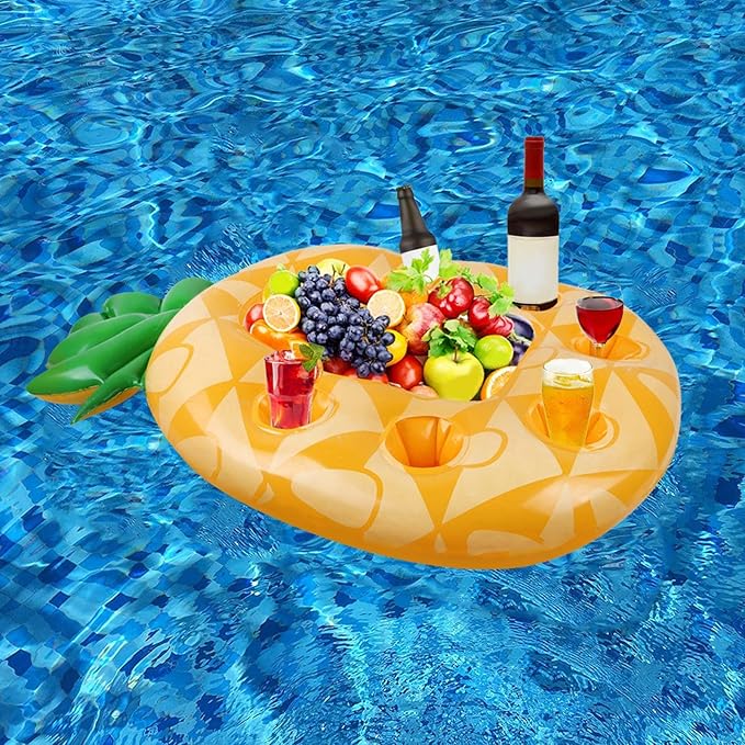 Pool Float - Pool Toys - Pool Inflatable Tray - Pool Party Supplies - The Beach Company