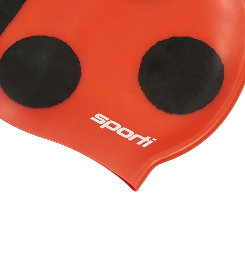 Ladybug Silicone Swim Cap Jr.