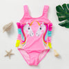 Rainbow Unicorn Frill Swimsuit