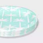 Palm Tree Paper Plates  (Set of 20)