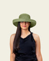 Raffia Hat - Olive