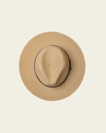 Fedora Hat - Beige with Belt