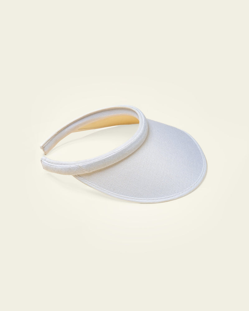 Visor Hat - White