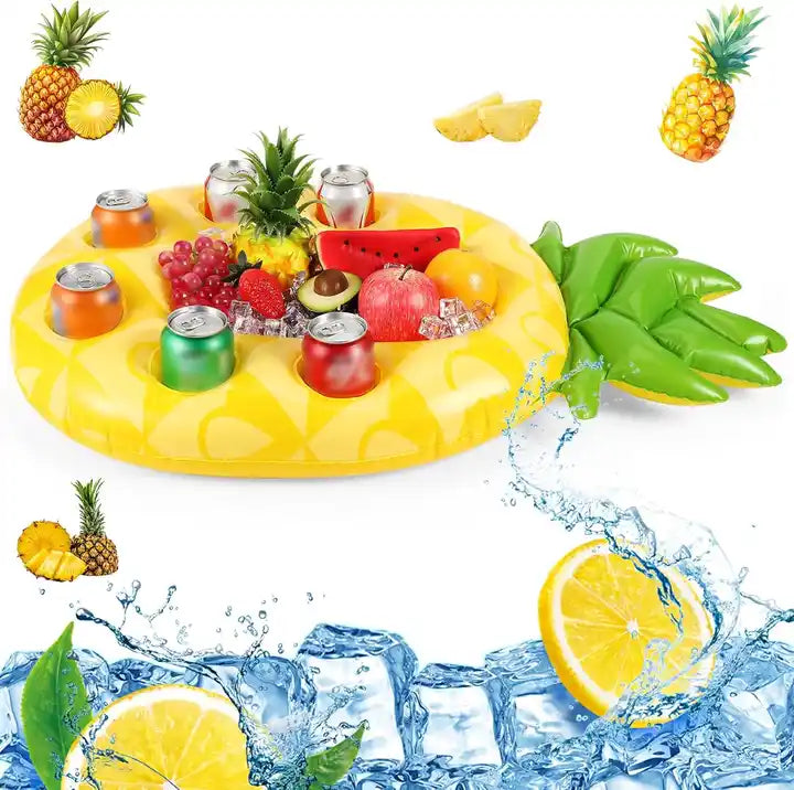 Pineapple Inflatable Floating Serving Tray