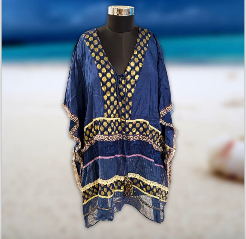 Brocade Kaftan Dress