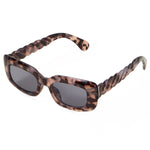 Tortoiseshell Twist Arm Sunglasses