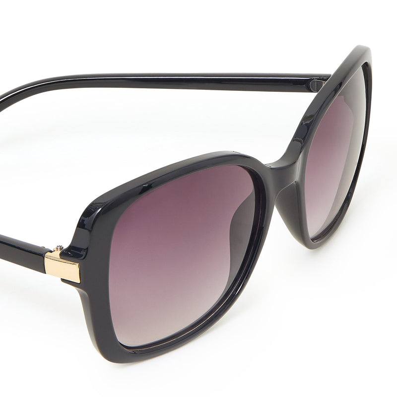 Oversized Square Black Sunglasses