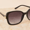 Oversized Square Black Sunglasses