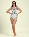 White Chicbow Monokini