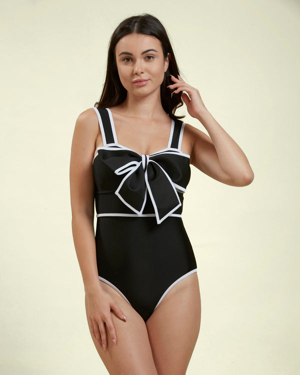 Classic Swimwear - Black Swimsuits - Online Beachwear - Online Swimwear - Ladies Swimming - Beach Company