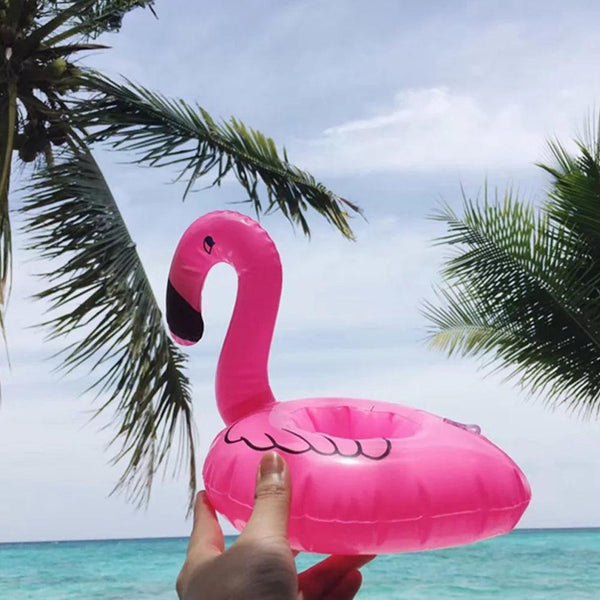 Flamingo Inflatable Drink Holder (pack of 2)