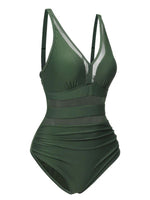 Moss Mesh Swimsuit