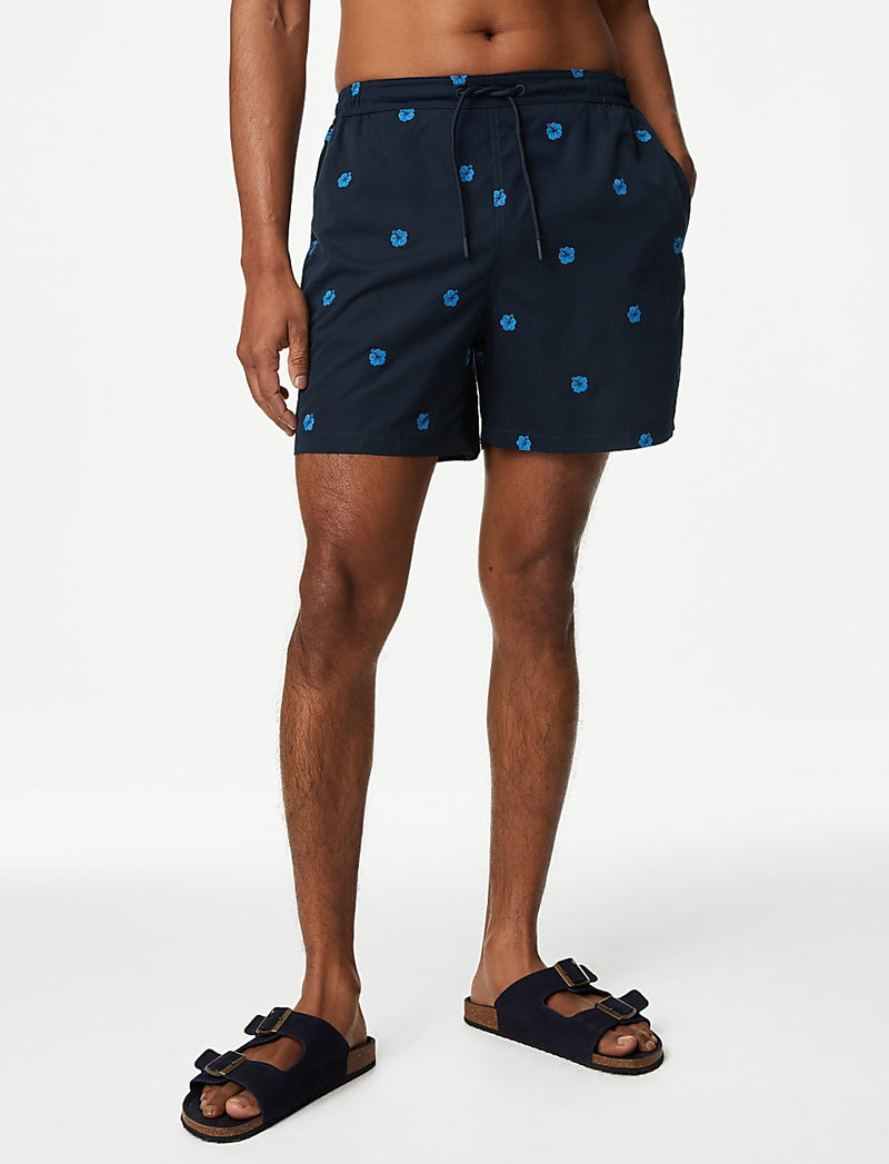 Dark Navy Quick Dry Swim Shorts