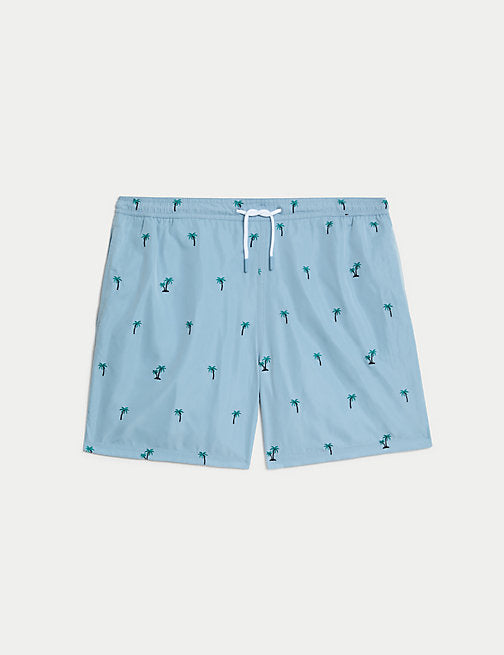 Palm Tree Quick Dry Swim Shorts