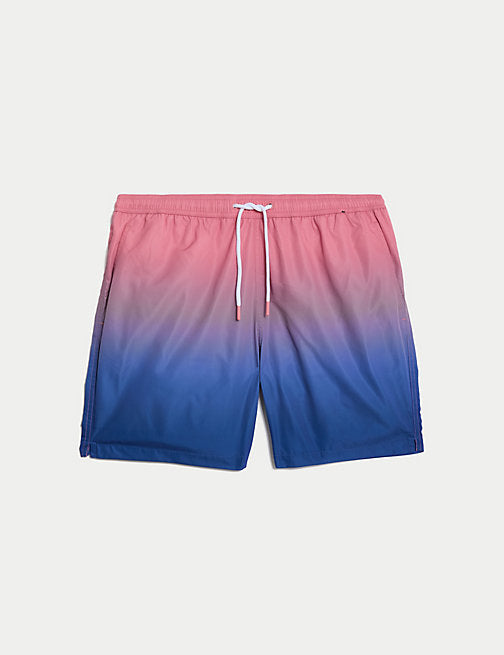 Quick Dry Ombre Swim Shorts