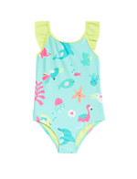 Aqua Mix Printed Swimsuit