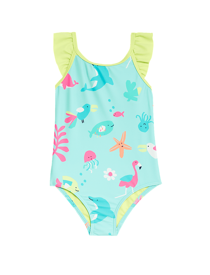 Aqua Mix Printed Swimsuit