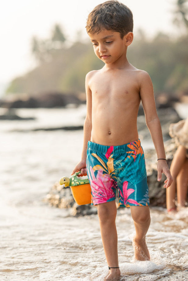 Boys Swim Shorts for Beach Holiday and Pool Party