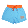 Board Shorts Motif Lion Fish Blue