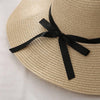 Summer Wide-Brimmed Sun Hat With Bow Knot