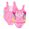 Rainbow Unicorn Frill Swimsuit