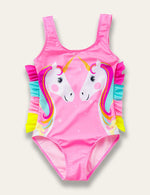 Rainbow Unicorn Frill Swimsuit