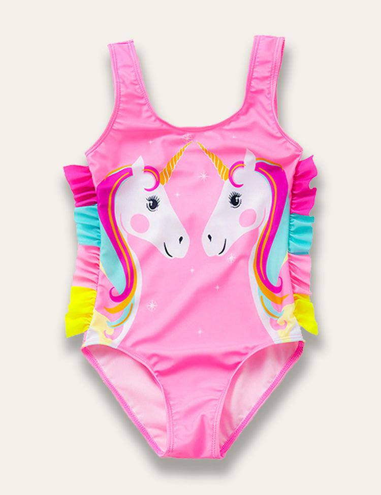 Rainbow Unicorn Frill Swimsuit