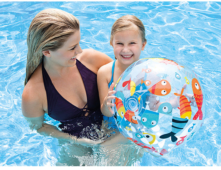 Lively Print Inflatable Balls (Pack of 3)