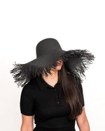 Classic Fringe Hat - Charcoal