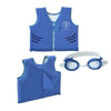 Float Vest & Swim Goggles Set